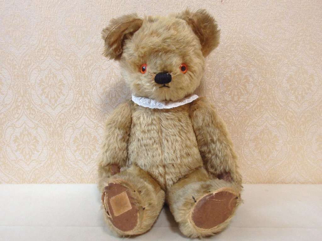 チャドバレー 1950年代 タグ付き テディベア ビンテージ イギリス 35