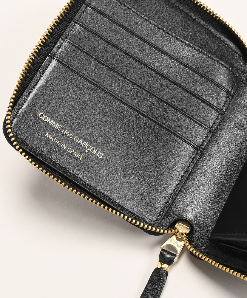 8Z-D002-051 - Classic Leather Line 二つ折りZip Wallet(ONE Bottle