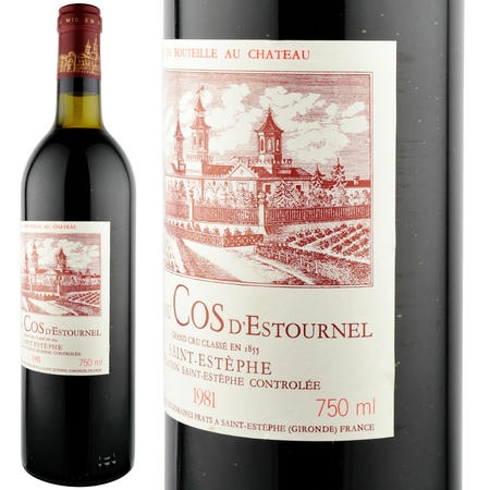 1981年 シャトー・コス・デストゥルネル [Chateau Cos d'Estournel