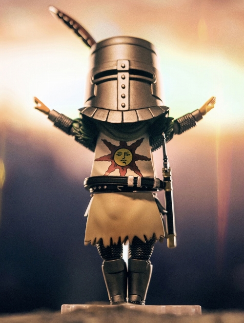 ダークソウル/ 太陽の戦士 ソラール デフォルメ アクションフィギュア