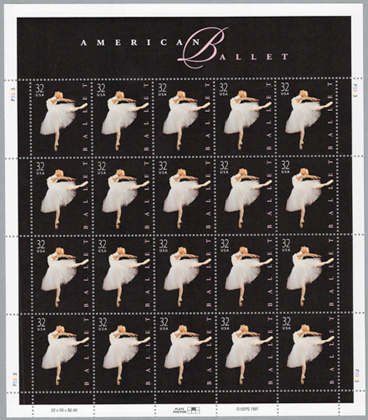 アメリカ 1998年バレリーナ - 趣味の切手専門店マルメイト | 外国切手