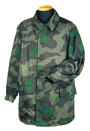 WW2ドイツ軍ウォーターパターン迷彩スモック（レプリカ)サイズS