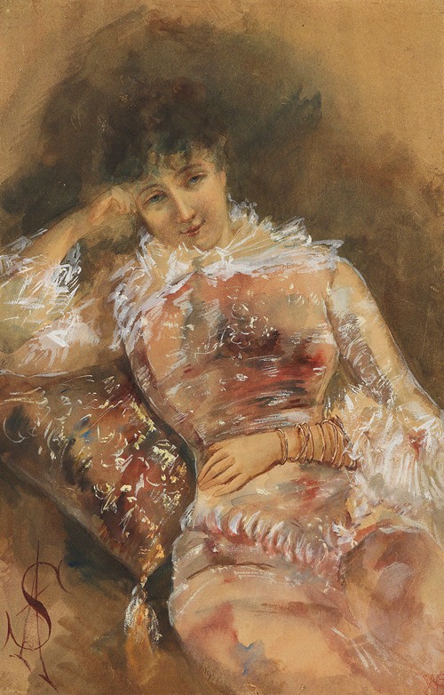 絵画 REVERIE 50 Buy Reverie Painting at Leighton Fine Art