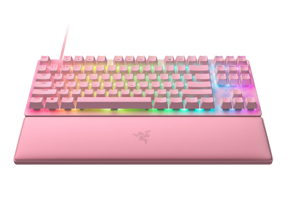 Razer Huntsman V2 Tenkeyless Quartz Pink Linear Optical Switch