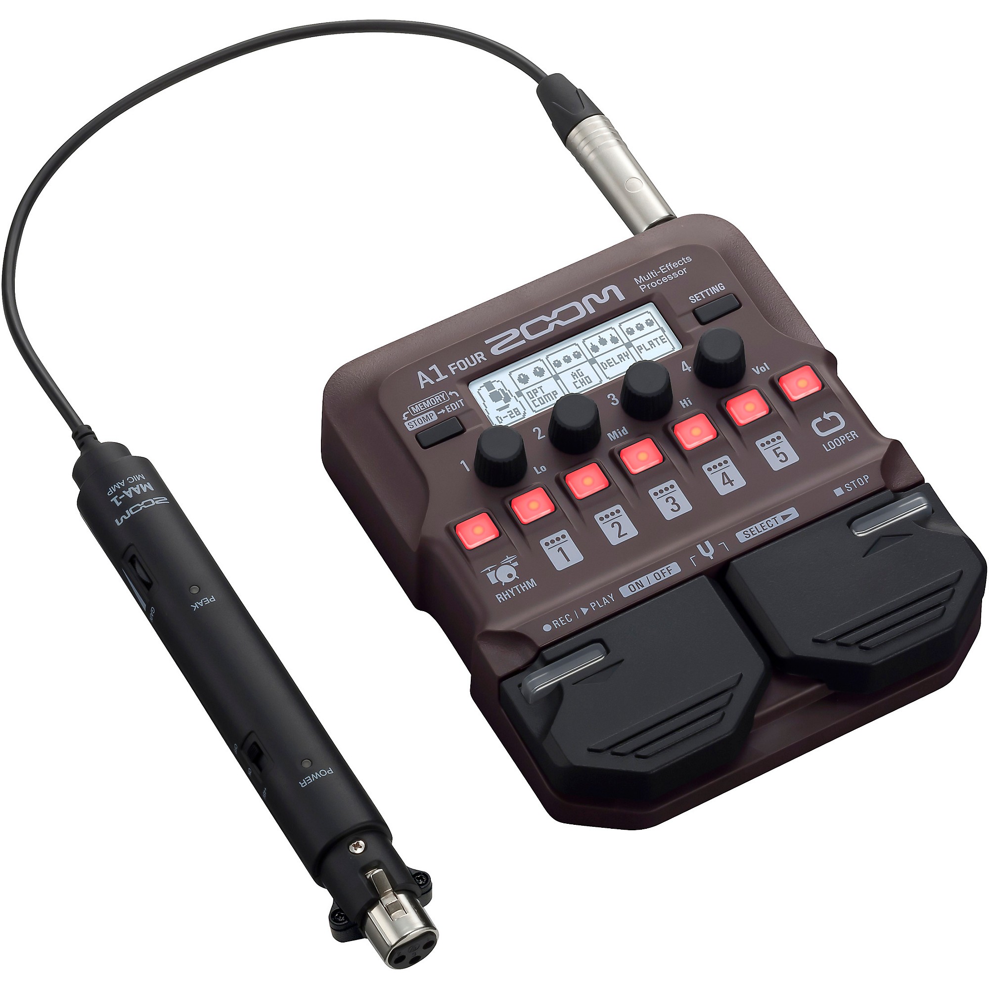 Zoom A1 Four Acoustic Multi-Effects Processor | Music & Arts