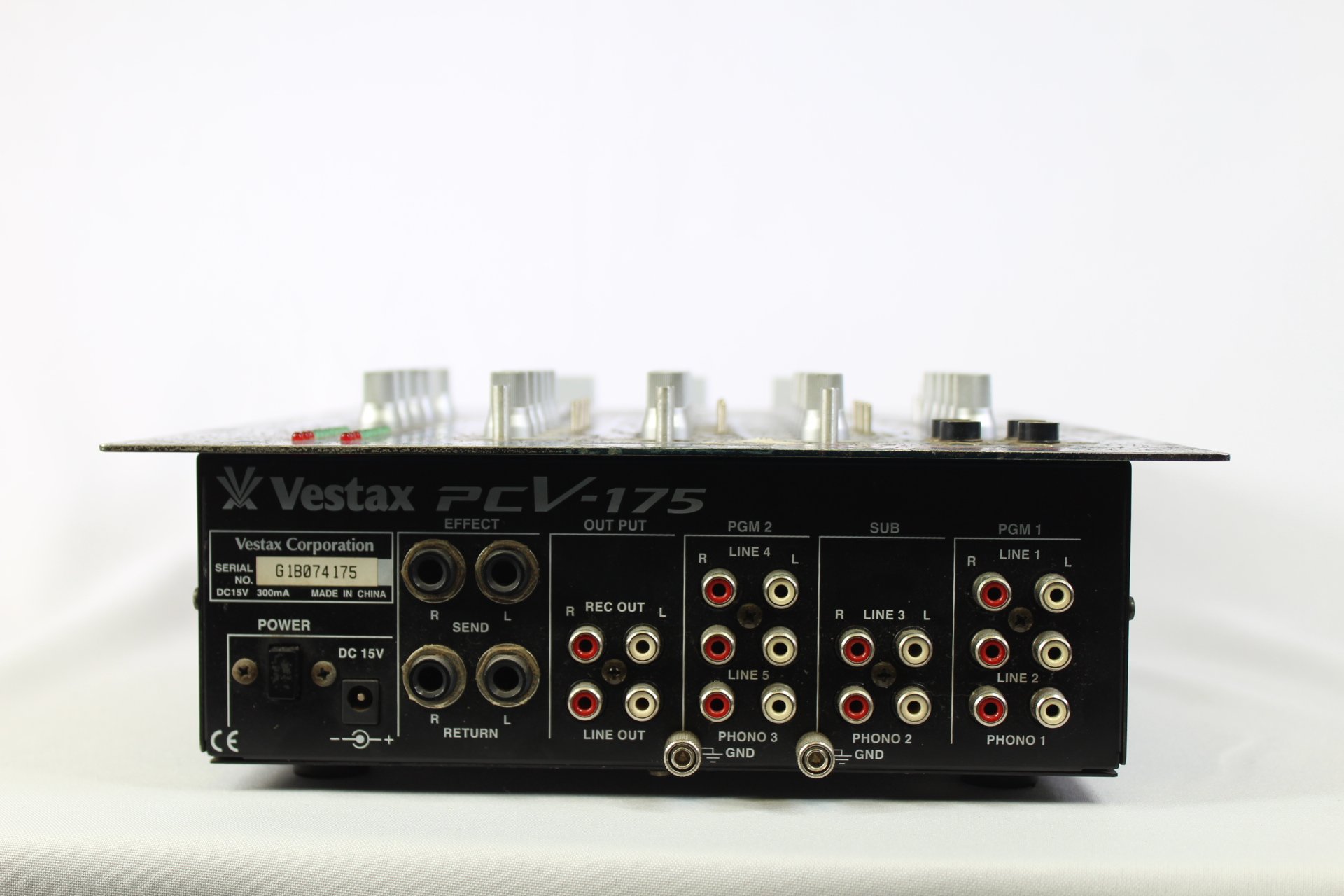 Vestax PCV-175 DJ Mixer (Used) - 06784351434441
