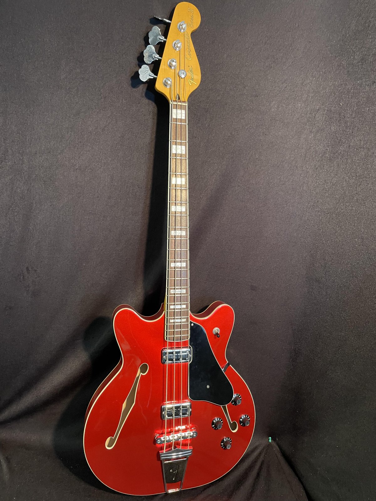 2014 Fender Modern Player Coronado Bass II Red