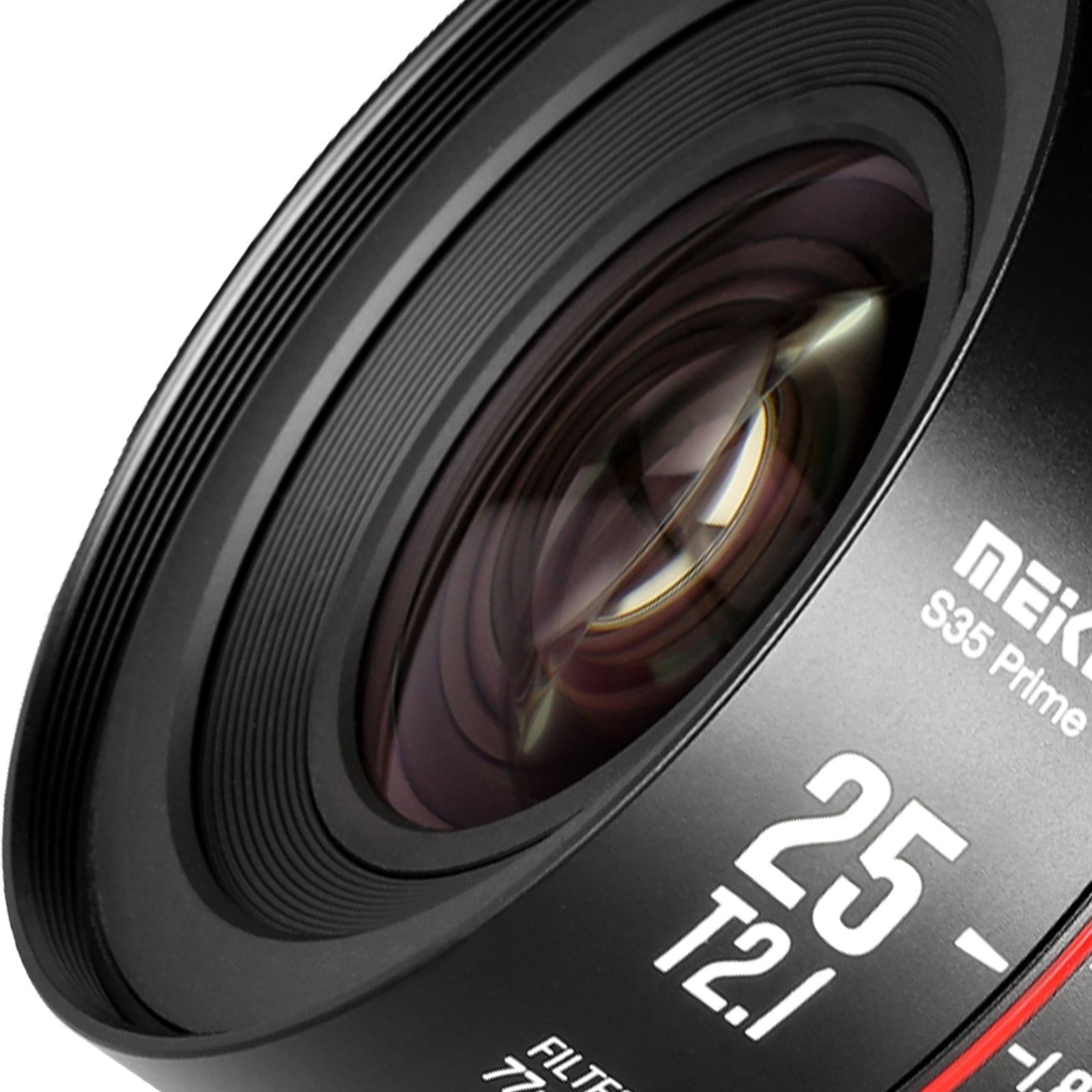Meike Super 35 Prime Cinema Lens-25mm T2.1 for Canon EF-Mount/Arri PL-