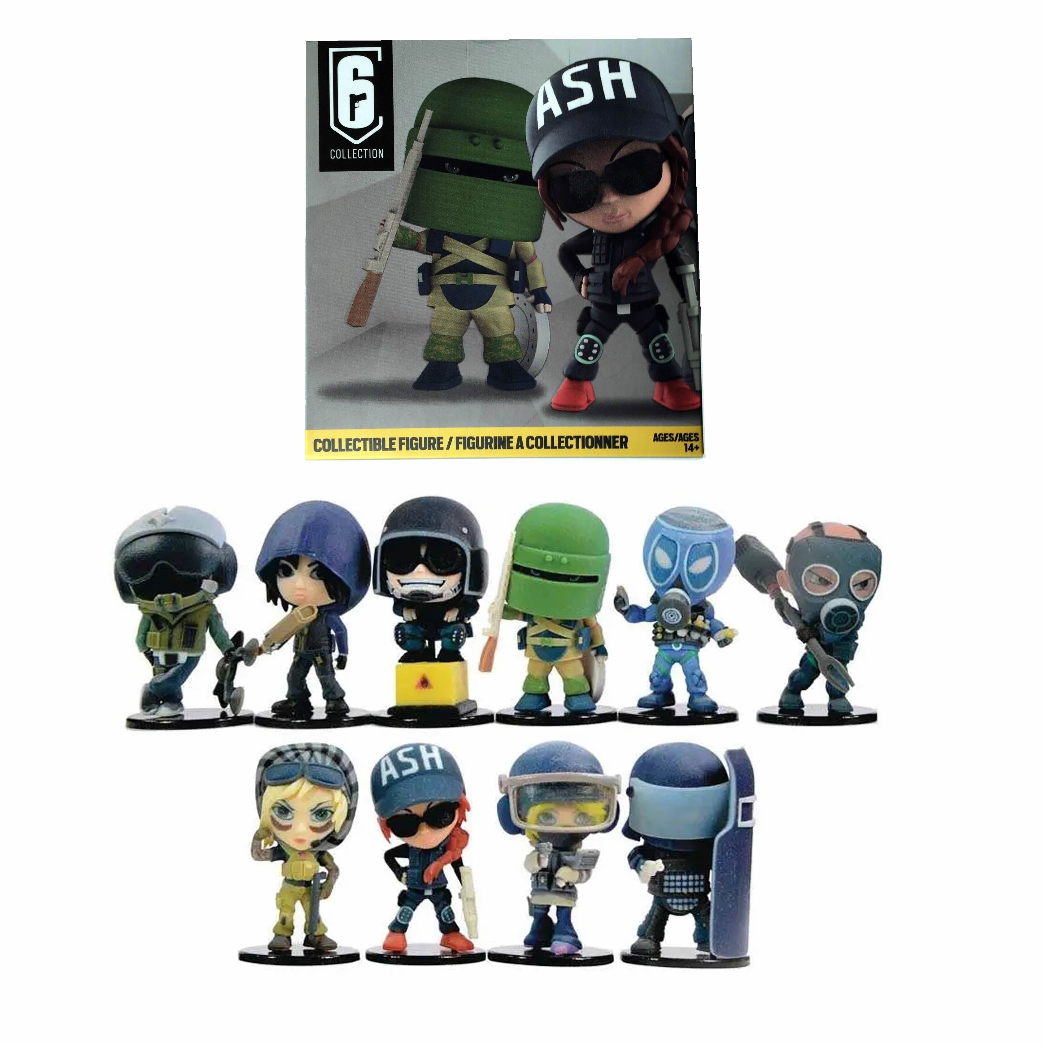 Ubisoft Collectible Figure Rainbow 6 Siege Mystery Pack [1 RANDOM