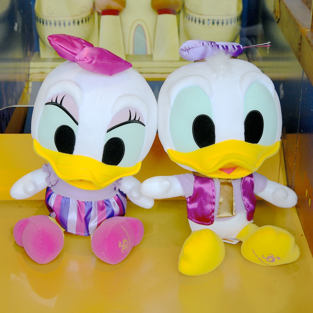 東京ディズニーリゾート店25周年記念 ドナルド&デイジー ぬいぐるみ