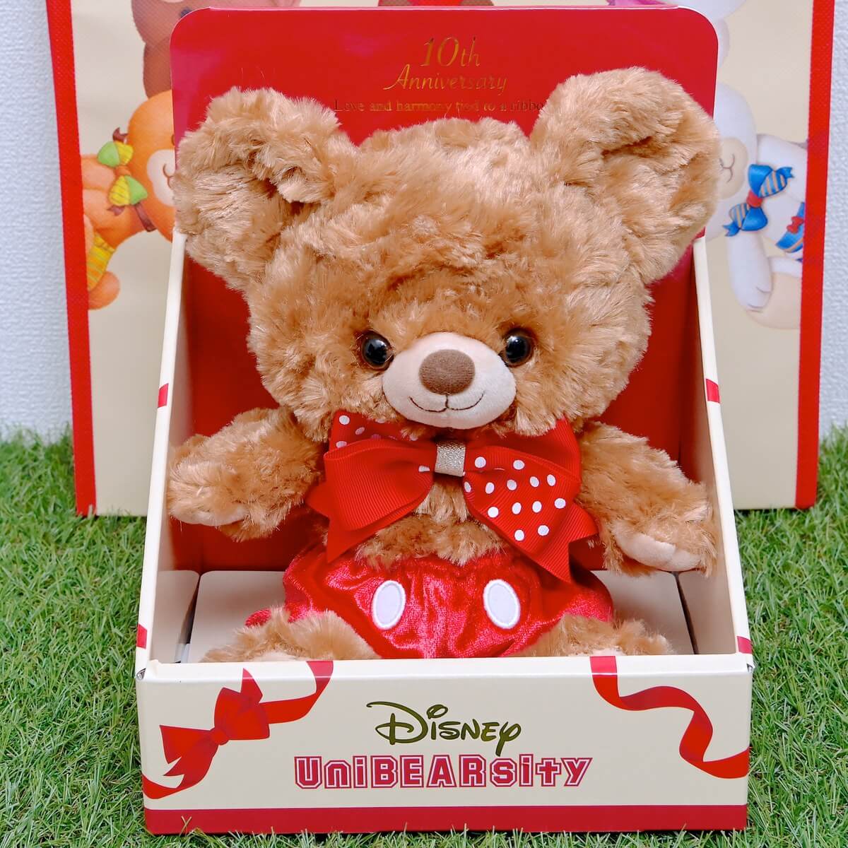 10周年をモカとプリンがお祝い！ディズニーストア「ユニベアシティ