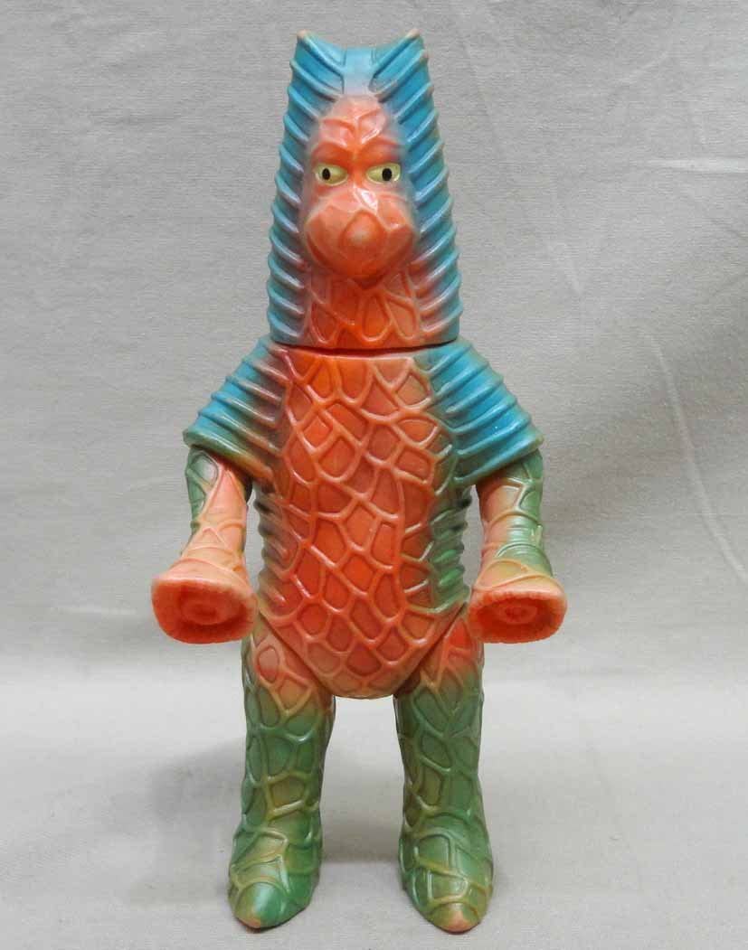 キンダー「ミラーマン」登場怪獣（ブルマァク復刻）ソフビフィギュア