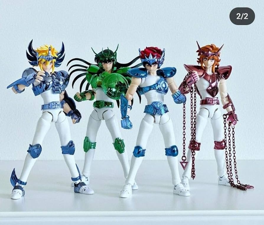 Amazon.co.jp: 聖闘士聖衣神話EX 星矢 紫龍 氷河 瞬 一輝 初期青銅聖衣