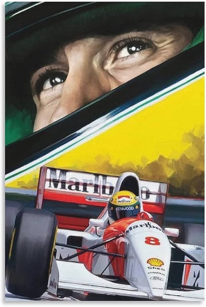 F1 モナコGP 1994 オフィシャルポスター アイルトン・セナ