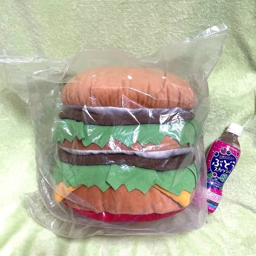 マクドナルド ハンバーガークッション 2001年 正規品 レア