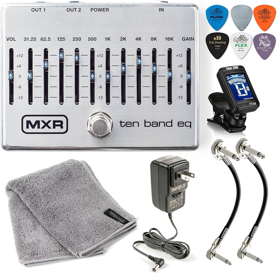 Amazon.com: MXR M108S Ten Band EQ Dual Output True Bypass Effects