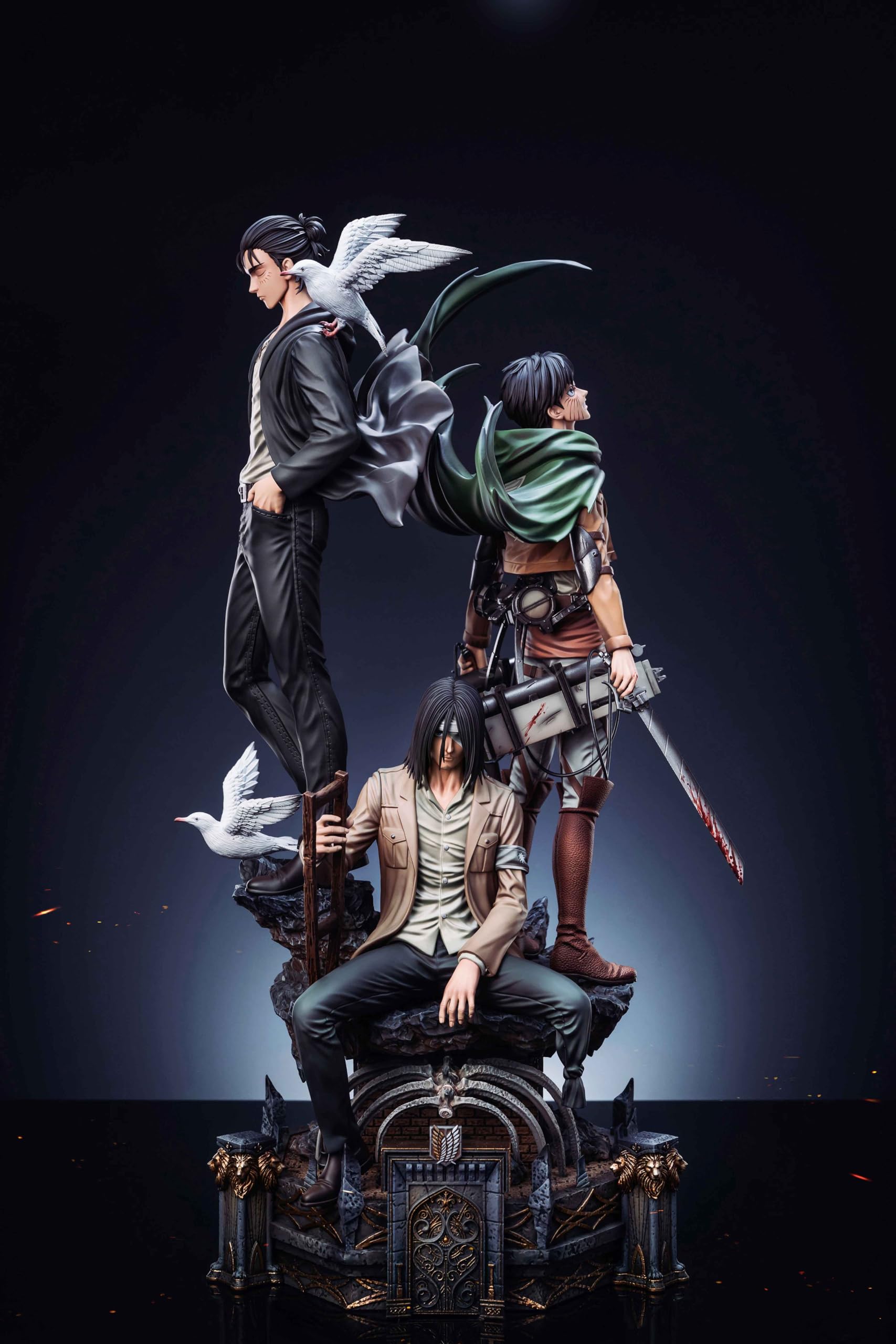 進撃の巨人 ① クリスタ・レンズ ガレージキット ガレキ スタチュー