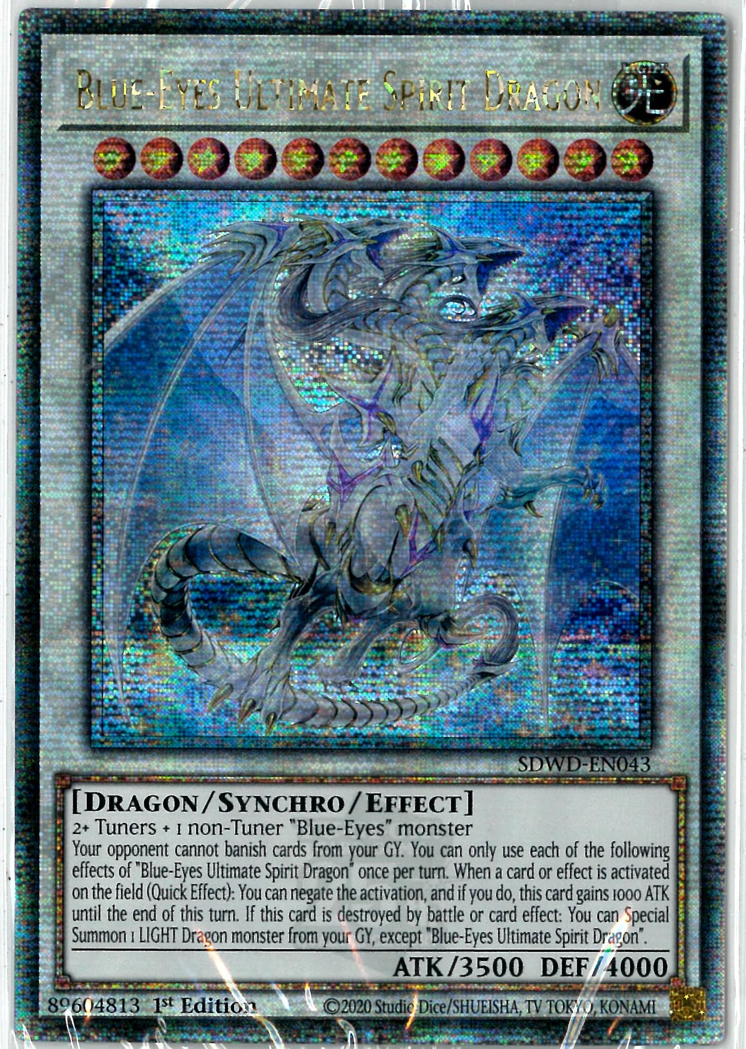 青眼の究極霊竜25th クオシクアジア版sd47-jpp06遊戯王