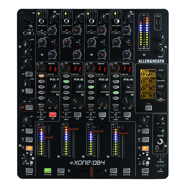 ALLEN&HEATH XONE96 アレヒ DJミキサー 高音質 プリアンプ XONE:96