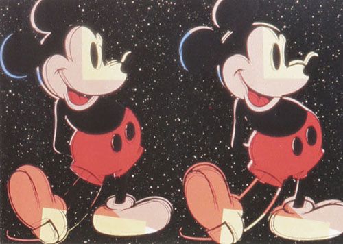 アンディウォーホル ミッキーマウス レトロ ジグソーパズル【未開封