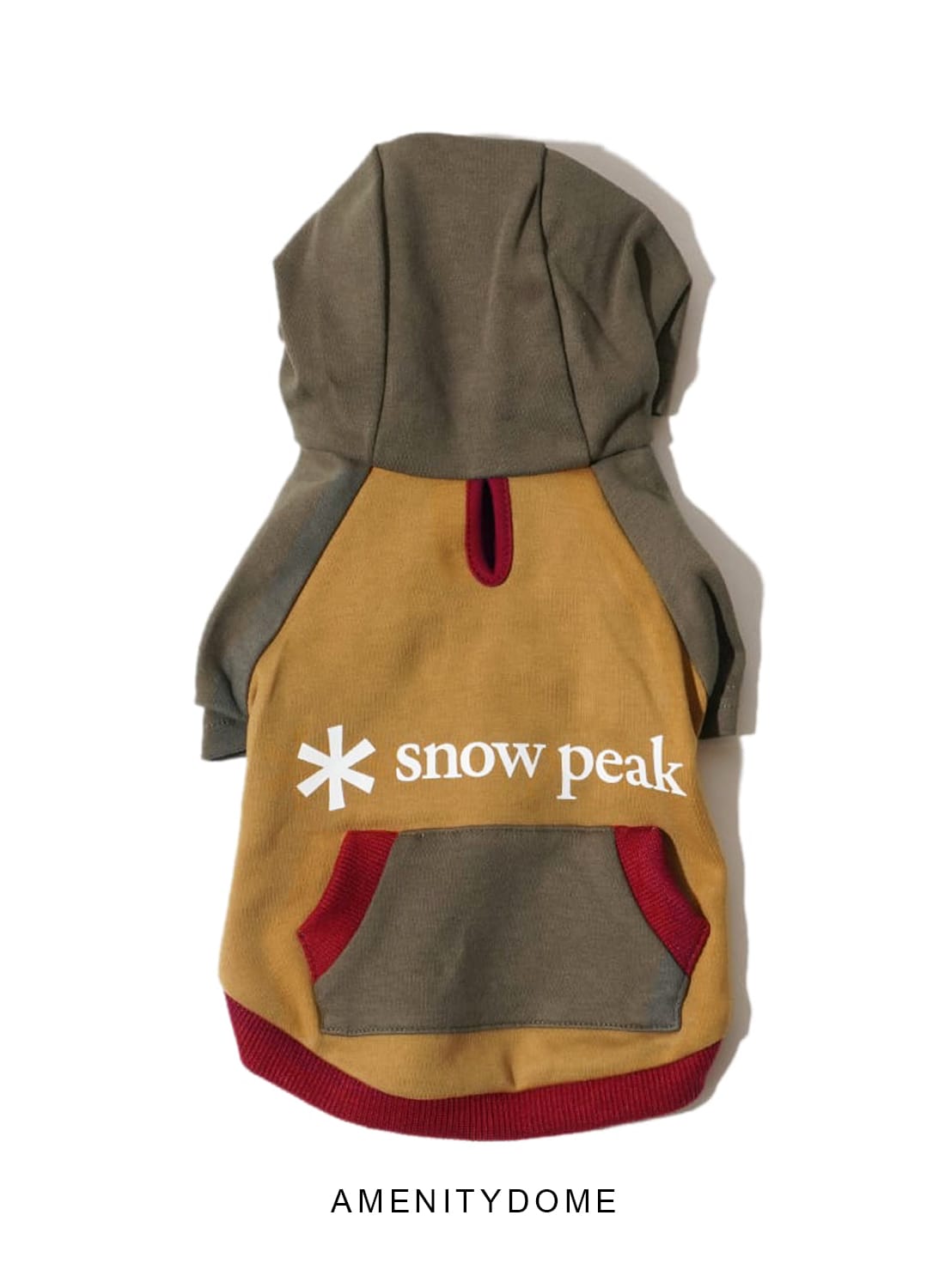 スノーピーク フード付き犬服 オリーブ snow peak（スノーピーク） 犬