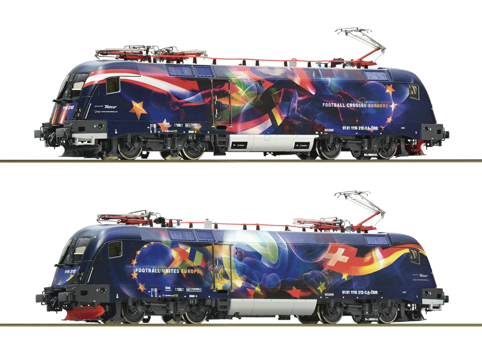 Roco BR 601 ディーゼル列車セット 7両編成 Roco BR 601 ディーゼル