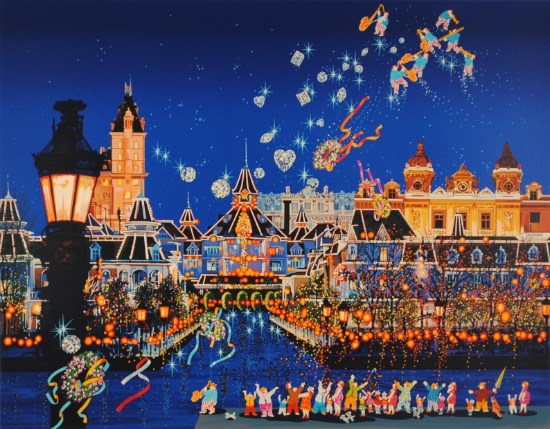 ヒロヤマガタ【アクション】 シルクスクリーン ヒロ・ヤマガタがシルク