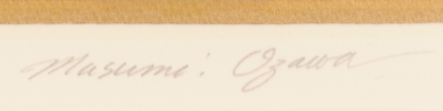 シルクスクリーンの版画で小澤摩純が制作した絵「踊る12人のお姫様」を