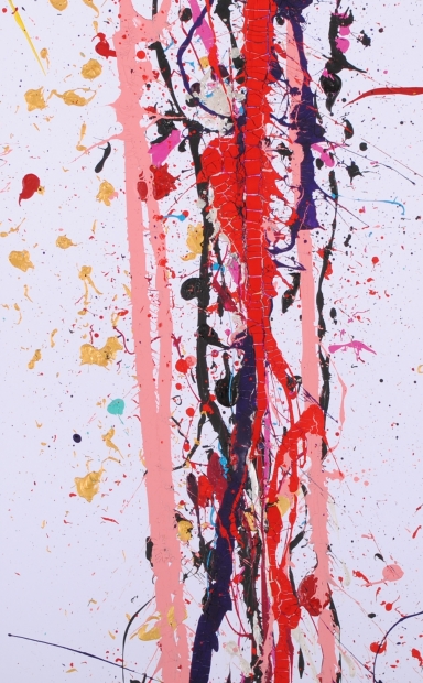 a1点物・今井アレクサンドルのアクリル画