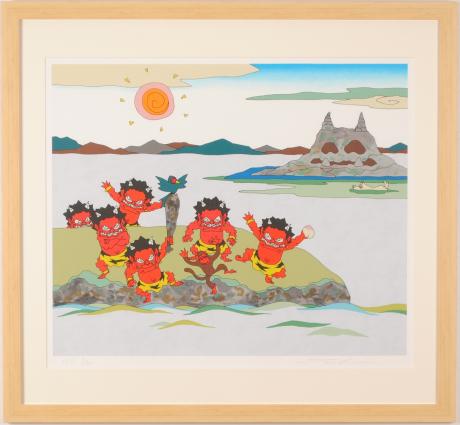 瀧下和之 赤鬼 コカ・コーラ Coca Cola コラボ 非売品 瀧下和之 鬼 赤