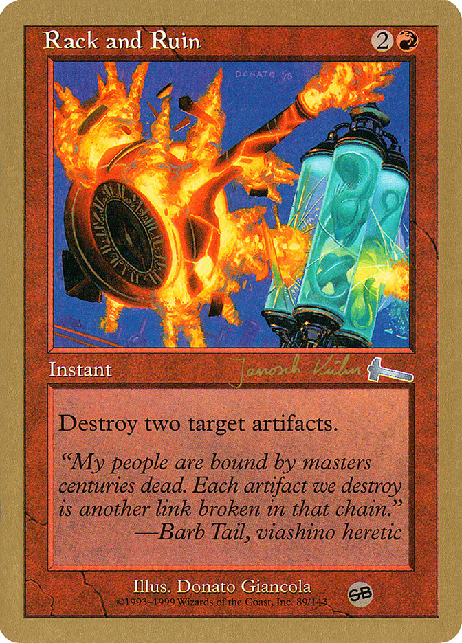 World Champ. Decks2000 【Janosch Kuhn】 2000 World Championship