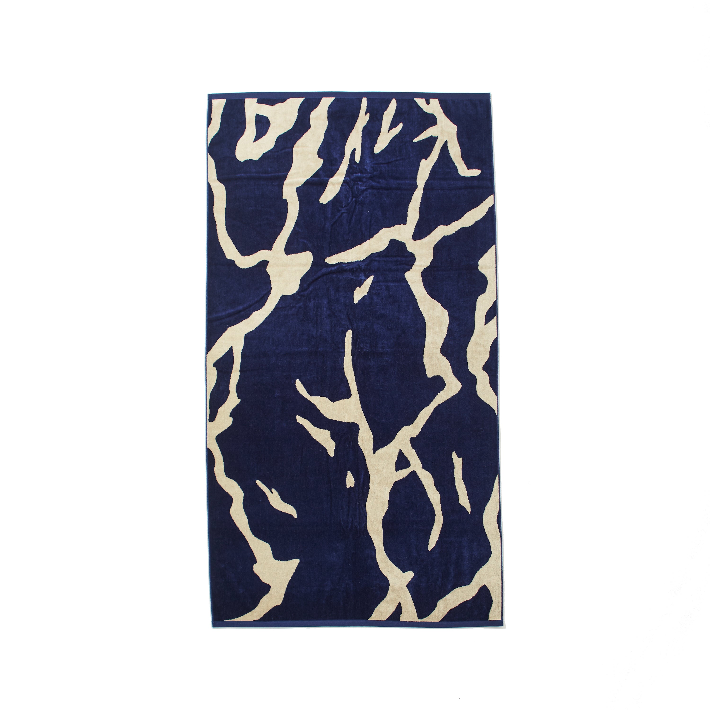 TOWEL BLANKET : Thunder in the dark / blue – MYTONE