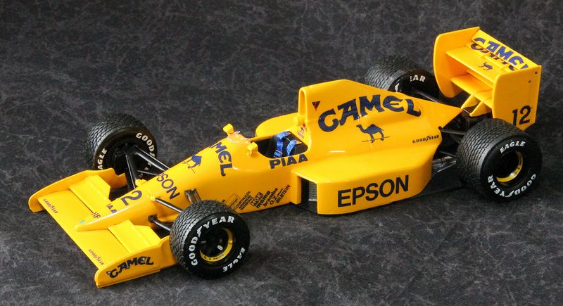 当時モノ Wave 1/24 キャメル・ロータス 101 ジャッド 中嶋4位仕様