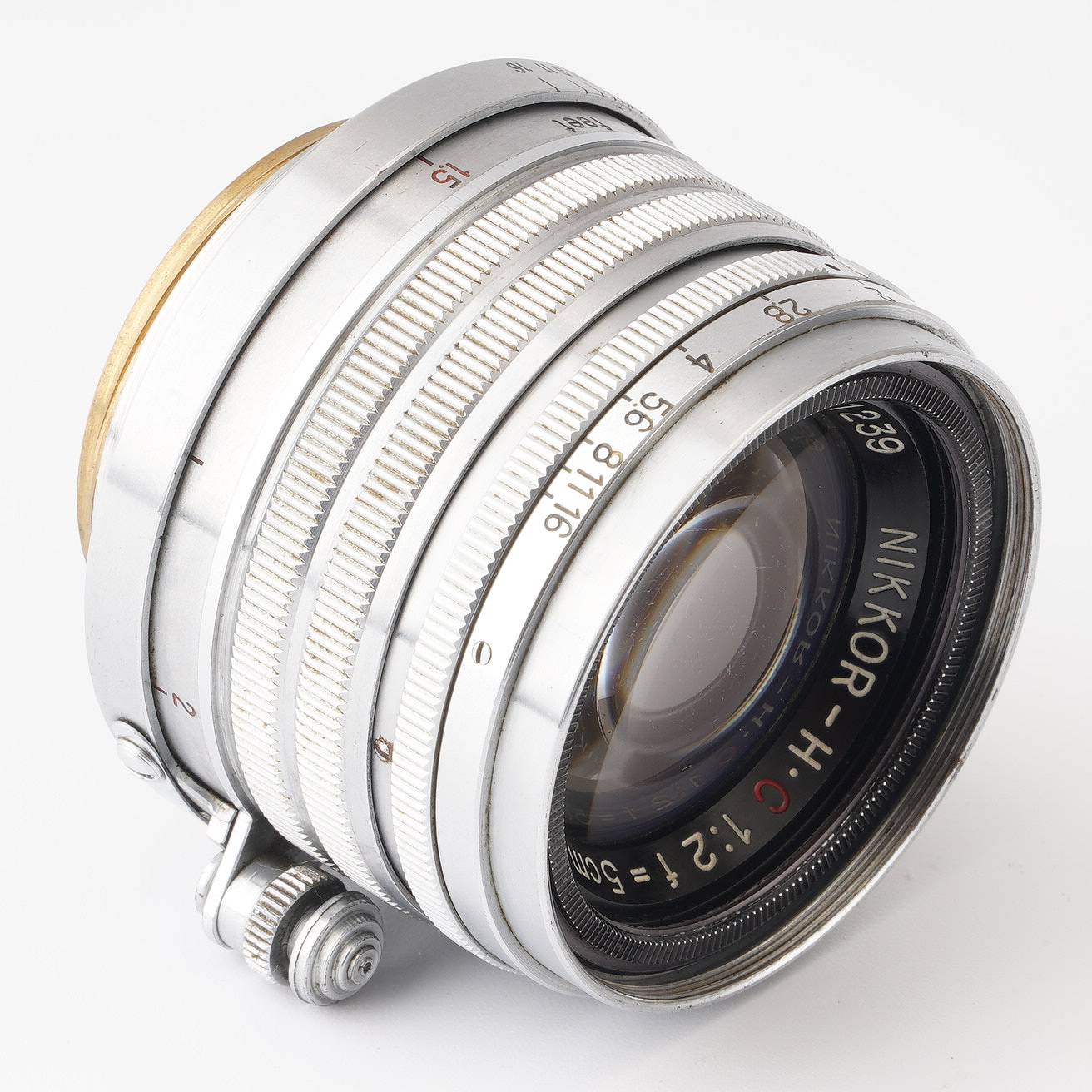Nikon NIKKOR-H.C 5cm 2 Lマウント NIKKOR-H・C 5cm F2 L39マウント