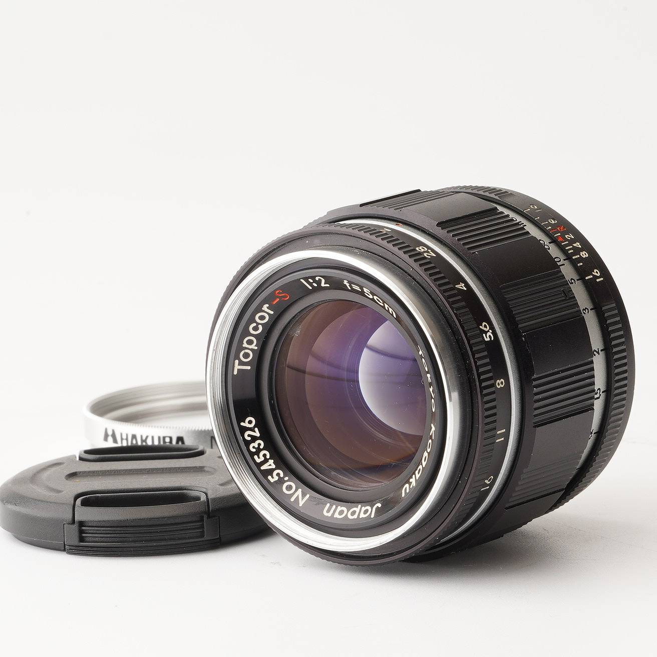 フィルムカメラ Tokyo Kogaku Topcor-S 5cm 50mm F2 #270e TOPCON