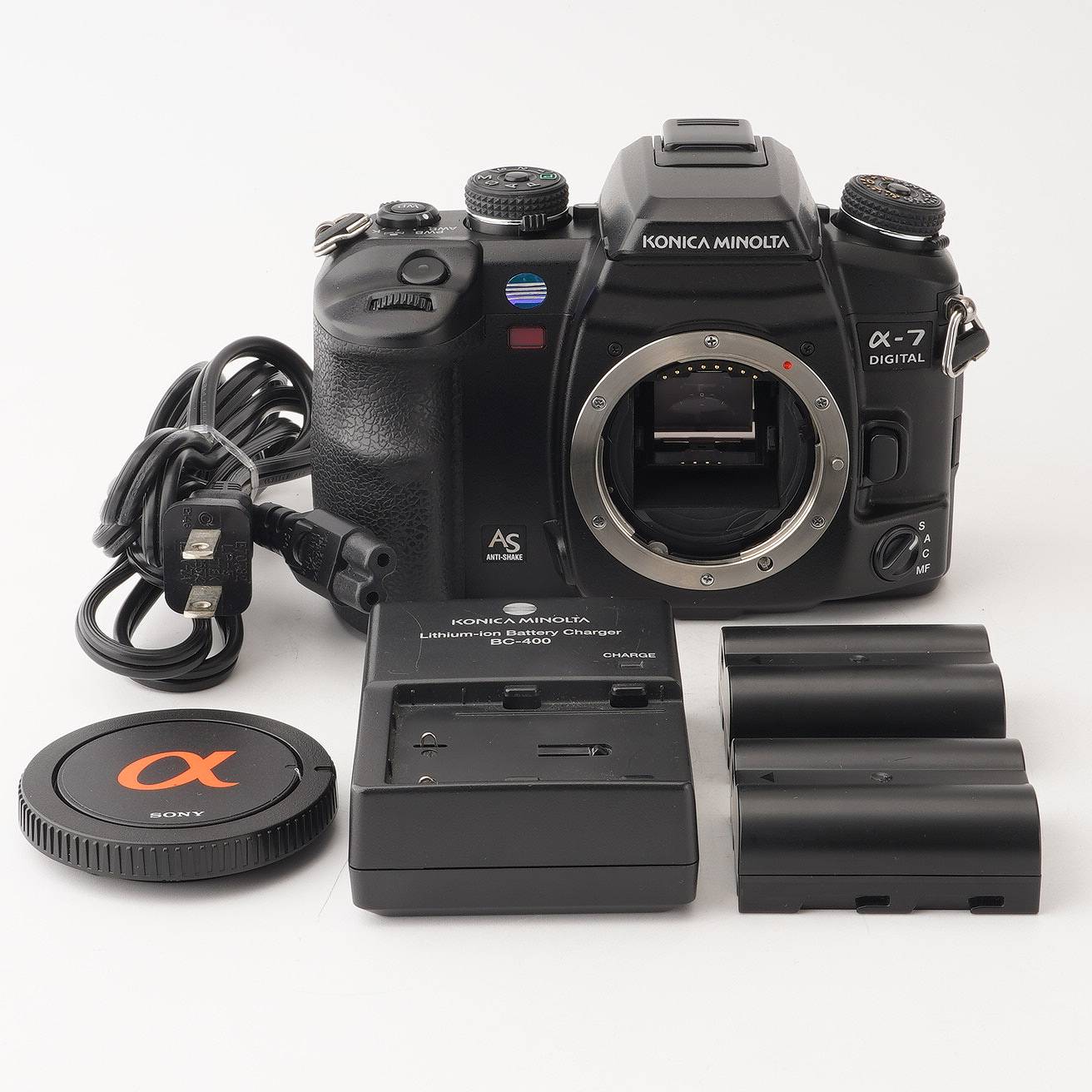 ジャンク品] MINOLTAα7 フィルム一眼レフカメラ ベタつき有り ジャンク