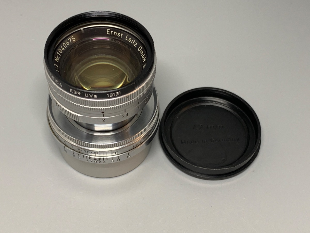 ライカ｜トリウムズミクロン 50mm/F2 沈胴（102万番台）Leica純正品