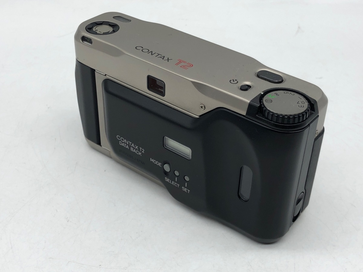 美品 元箱付 CONTAX T2 チタンクローム 美品CONTAX コンタックス T2 ◇難
