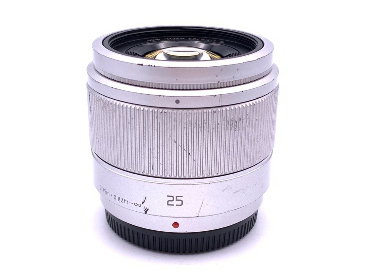 LUMIX G 25mm/F1.7 ASPH. H-H025-S [シルバー] 中古価格比較 - 価格.com