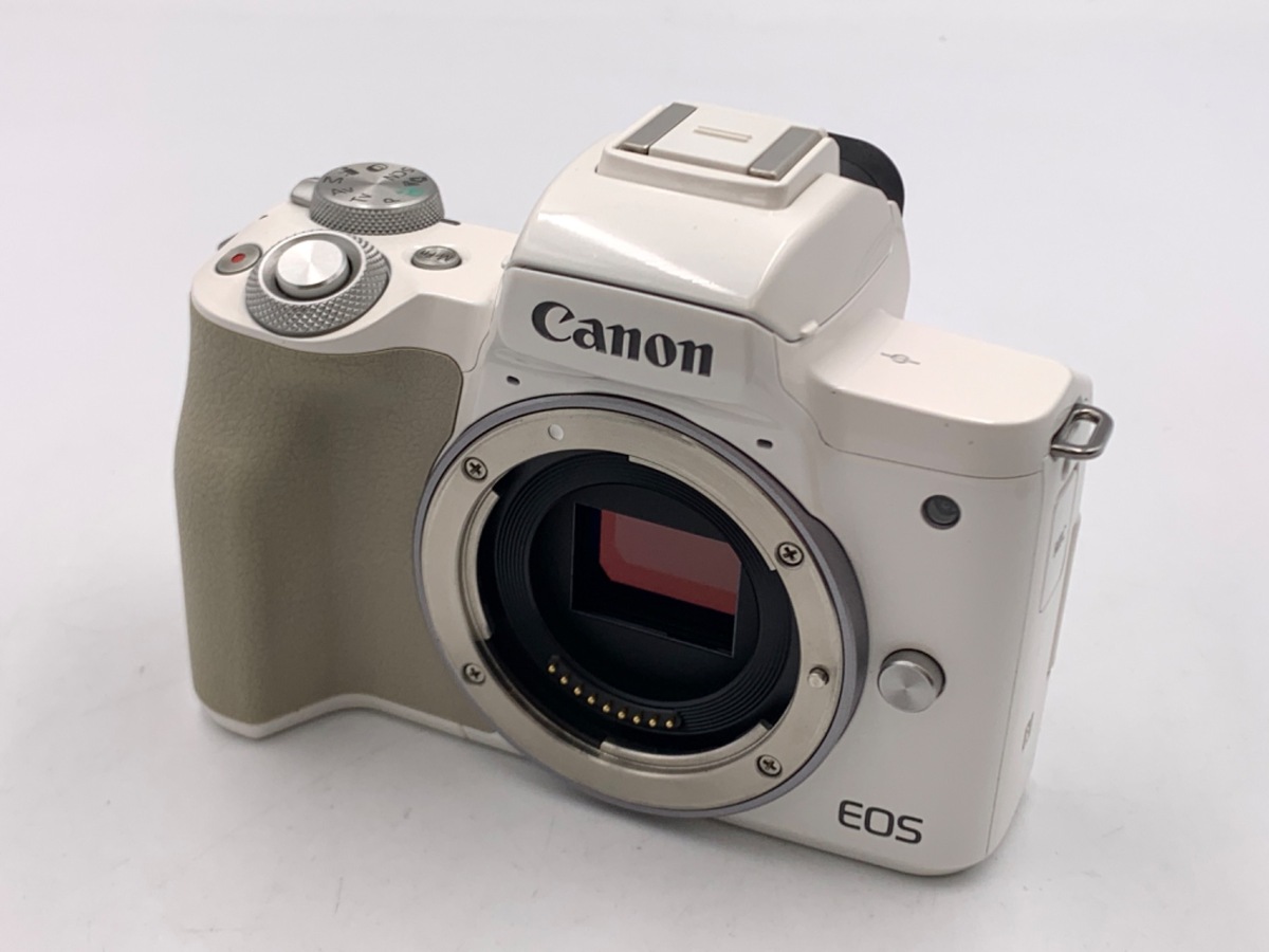 Canon EOS m100 ホワイト レンズ2本付き CANON EOS M100 ダブルレンズ
