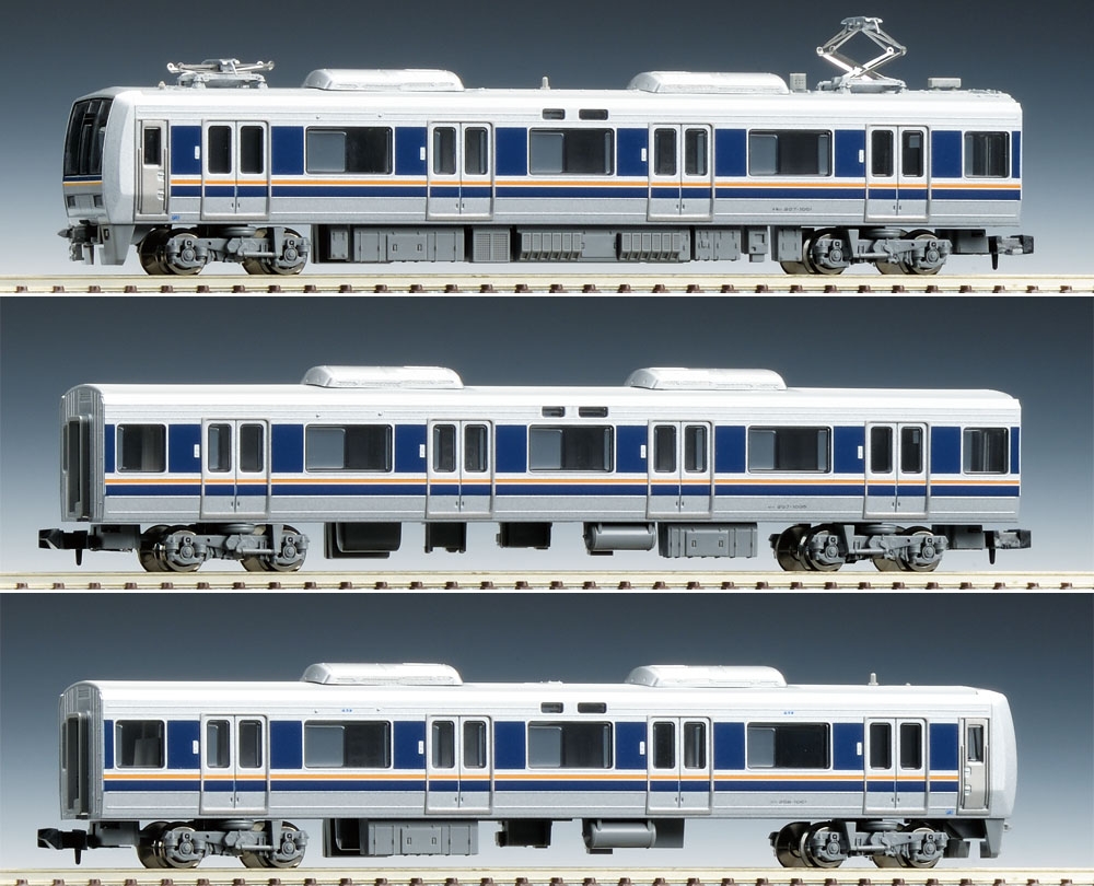 TOMIX JR 207-1000系通勤電車（新塗装）増結セット 品番:92342