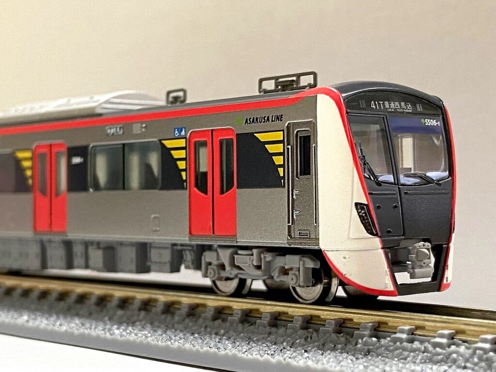 都営 浅草線 5500形 8両 6020 ポポンデッタ 東京都交通局 ﾎﾟﾎﾟﾝﾃﾞｯﾀ
