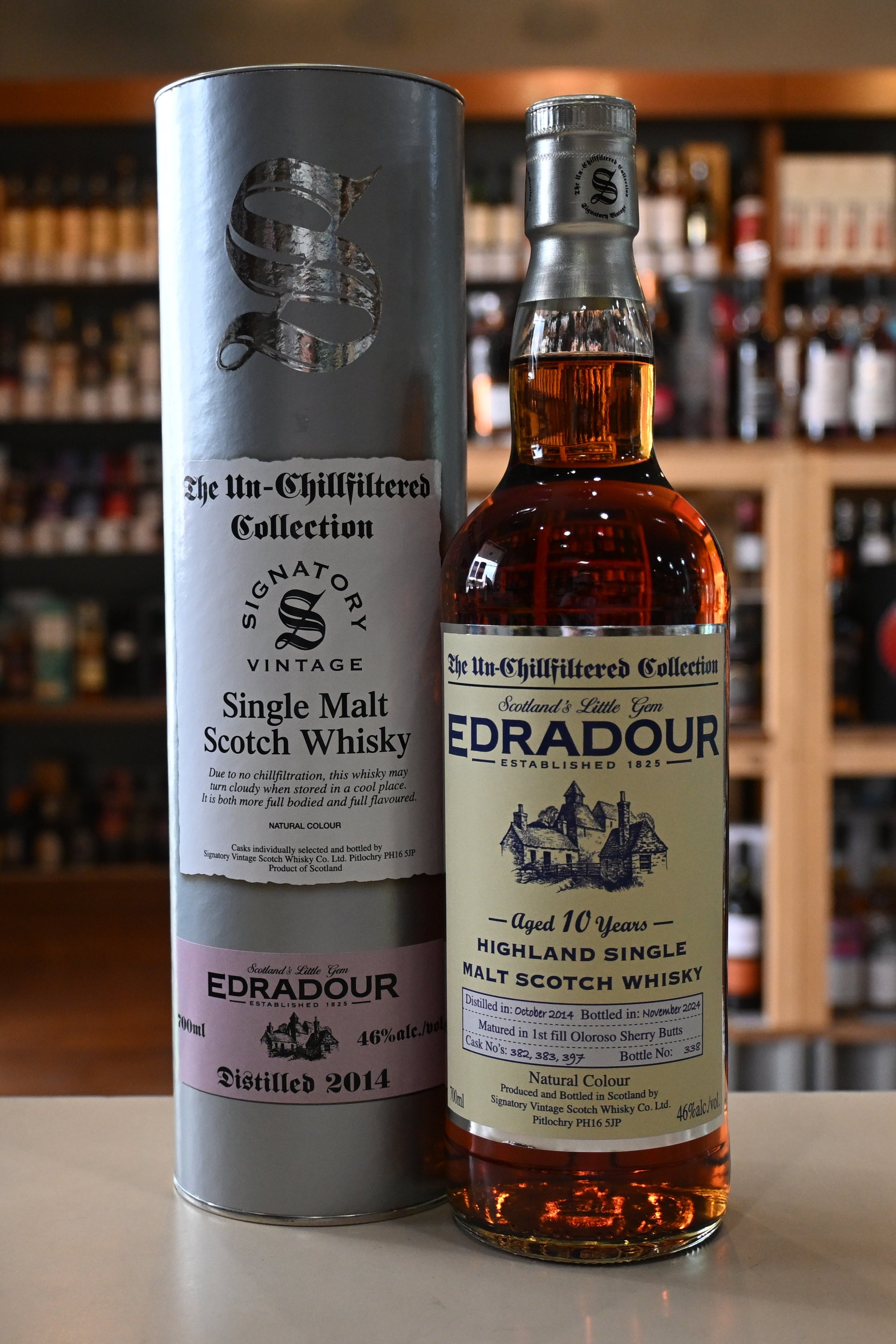 シグナトリー エドラダワー 10年 アンチルフィルタード SIGNATORY