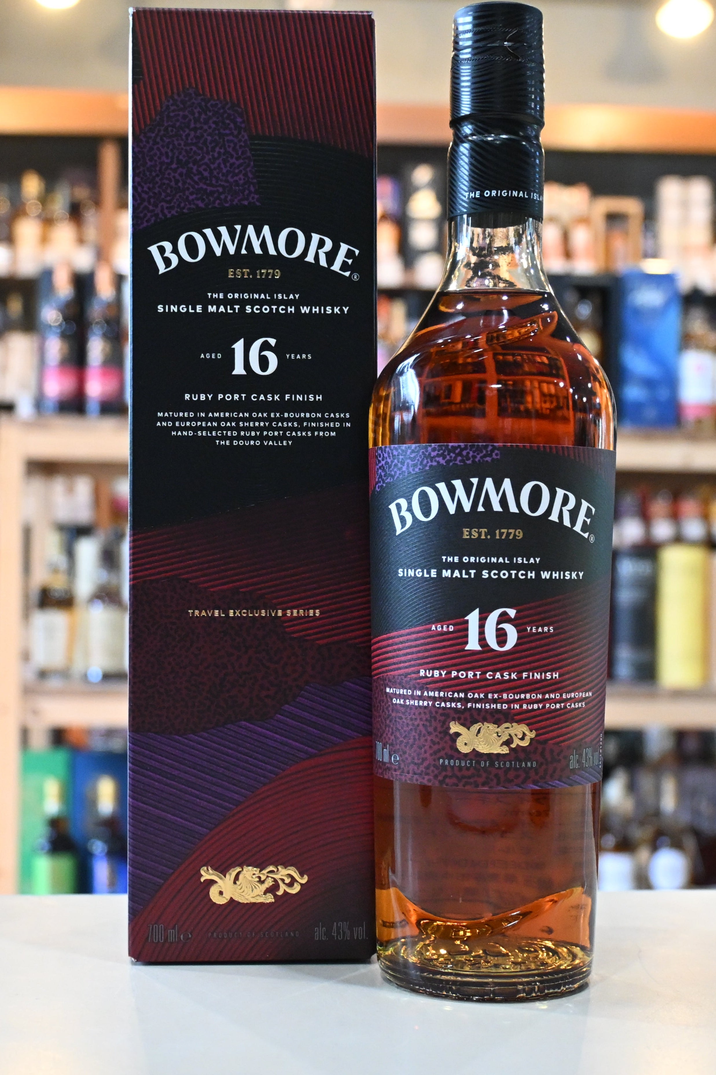 ボウモア16年 ルビーポートカスクフィニッシュ Bowmore 16 y.o. Ruby