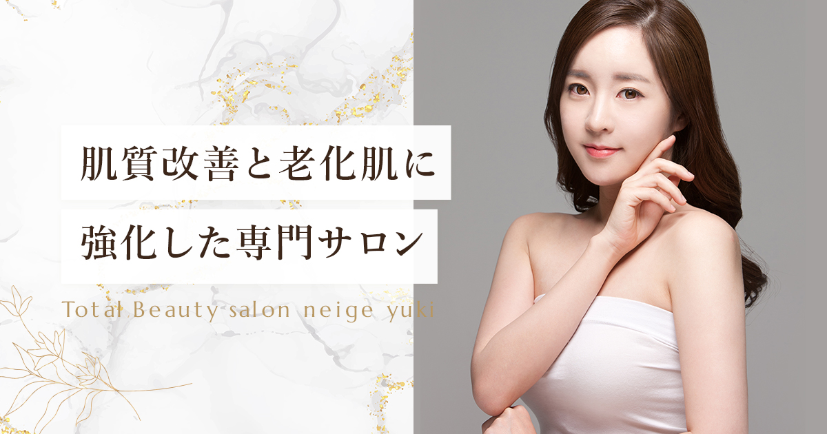 メニュー(エレクトロポレーション)｜ネージュユキ