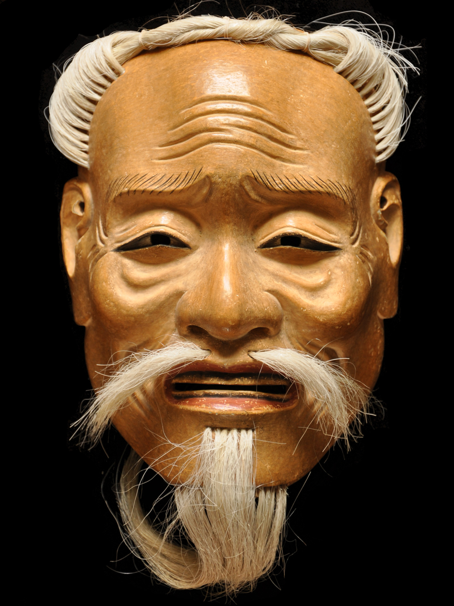 WARAI JO Nohmask | 笑尉 寺井一佑の能面