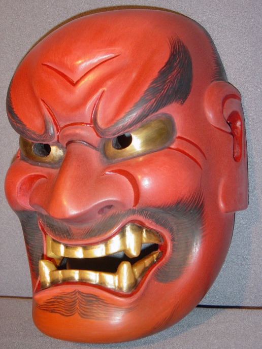 能面 顰（しかみ）