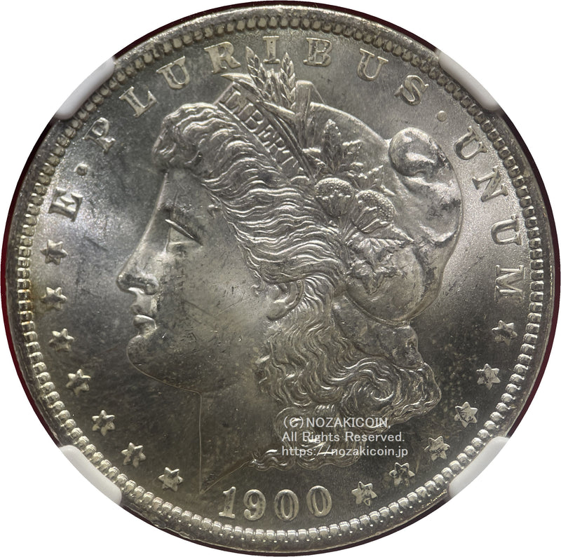 アメリカ 1ドル銀貨 1900年O NGC MS65 010 – 野崎コイン