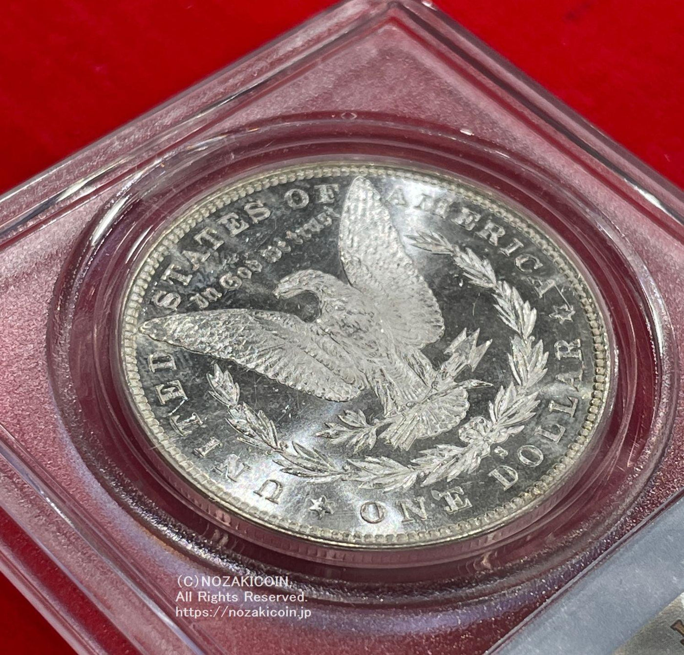 アメリカ 1ドル銀貨 1881年S PCGS MS66 – 野崎コイン
