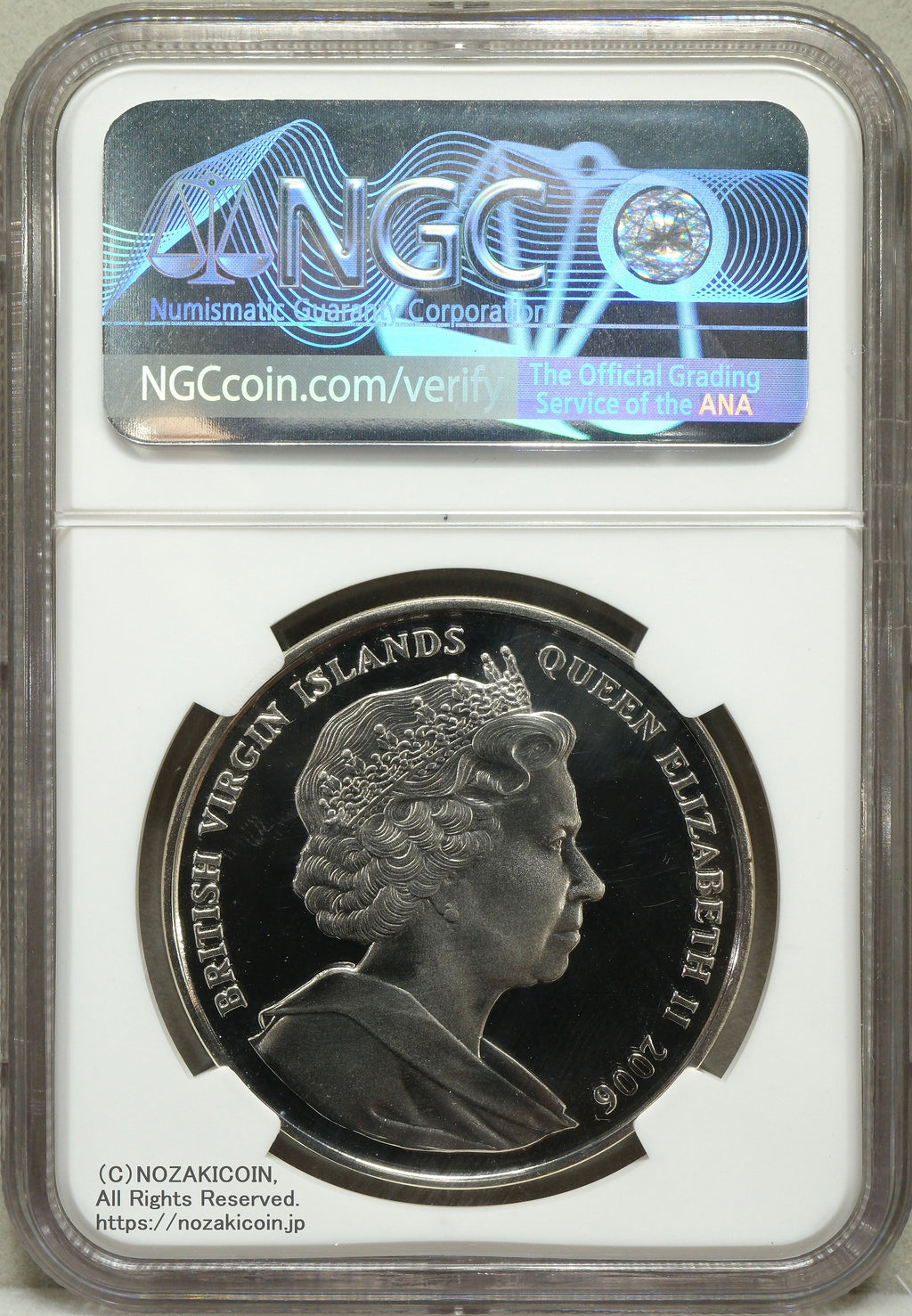 PCGS PR67 イギリス領ヴァージン諸島 ペガサス 銀貨 2017-P PCGS PR67
